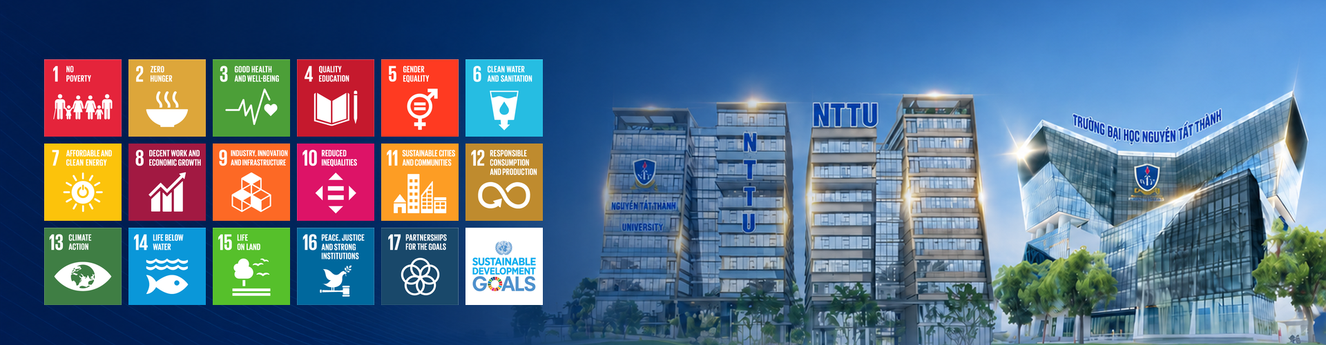 Nguyen Tat Thanh University - Together for a sustainable future